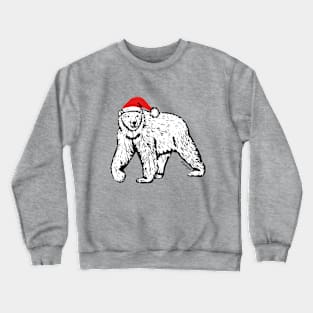 Christmas polar bear Crewneck Sweatshirt